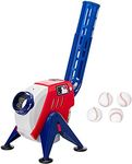 Franklin Sports unisex teen Kids Pitching Machine, White/Red, Pitching Machine US