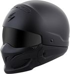 Scorpion EXO Covert Solid Helmet Matte Black (Black, Large)