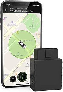 Carlock Localizador GPS para Coche & Alarma Coche. con Dispositivo y aplicación móvil. Rastrea tu Coche en Tiempo Real y te notifica si Hay un Comportamiento sospechoso. OBD Plug&Play