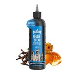 Dogz & Dudez Herbal Ear Cleaner for Dogs and all Pets 200ml | Relieves Itchy Ear, Head Shaking, Prevents Ear Discharge & Odour, Fights Bacterial, Fungal and Yeast Infection, Treats Ear Mites