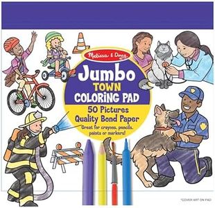 Melissa & Doug - Jumbo Colouring Pad - Town