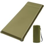 FEAHRZEUG Memory Foam Camping Mattress, Fast Inflating in 25s Sleeping Mat Inflatable Camping Mat Self Inflating Camping Mattress Sleeping Pad for Tent Backpacking Travel Hiking, 76.8''x25.6''x2.4''