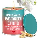 Funny Christmas Candle Gifts for Mom from Daughter Son Kids Husband Jar Scented Candle Birthday Mom Secret Santa Gift Ideas for Women Christmas Stockings Thank You Gifts for Her Wife Grandma Stepmom