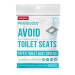 PEE BUDDY Disposable Toilet Seat Covers - 30 Sheets | No Direct Contact with Unhygienic Seats| Easy To Dispose| Nature Friendly| Must Have For Women and Men