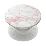 ​​​​PopSockets Phone Grip with Expanding Kickstand - Rose Gold Lutz Marble