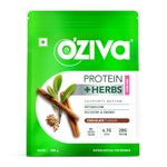 OZiva Protein & Herbs for Women (Chocolate) I Manage Weight, Energy & Metabolism | Clean Protein, Shatavari, Green Tea I No Added Sugar, 800g