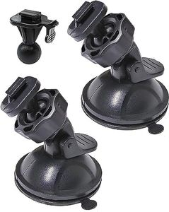 XIPAN Glue Removable Suction Cup Mount for Yi Dash Cam 2.7', Uniden Dashcam, Black Box G1w Camera etc, Hold Tightly