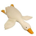 ADORA Swan Duck Stuffed Animal Plush Soft Toy - 90cm, Soft Smooth Goose Duck Plush Stuff Toy Gifts for Child Boys Girls (White)