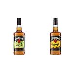 Jim Beam Apple Kentucky Bourbon Whiskey 70 cl & Honey Kentucky Bourbon Whiskey, 70cl