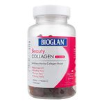 Bioglan Collagen Gummies | 1000mg | Hydrolysed Marine Collagen | Biotin | Selenium & Vitamin C | Strawberry Flavoured | 60 Gummies