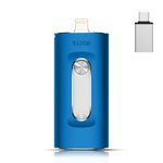 512GB Flash Drive, 3-in-1 USB Flash Drive Thumb Drive Photo Stick, USB Memory Stick for Photos Videos, Smart for iPhone, High Speed Jump Drive Compatible for iPhone/iPad/Android/PC