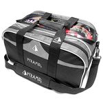 Pyramid Path Double Tote Plus Clear Top Bowling Bag (Holds Shoes)