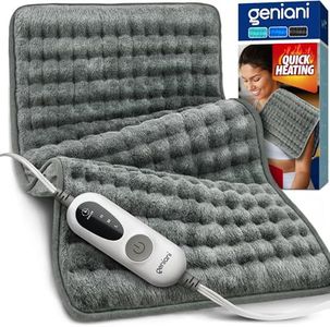 GENIANI XL Heating Pad for Back Pain & Cramps Relief, FSA HSA Eligible, Auto Shut Off, Machine Washable, Heat Pad, Holiday Gifts for All, Gifts for Women, Gifts for Men, Heat Patch