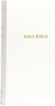 KJV Holy Bible: Gift and Award, White Leather-Look, Red Letter, Comfort Print: King James Version