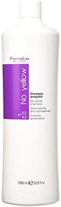 Fanola No Yellow Shampoo With Purple Violet Pigments To Eliminate Unwanted Yellow Tones & Brassiness In Platinum, Light Blonde, Gray, Bleached, or Highlighted Hair 1000ml