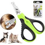 Pet Nail Clippers for Small Animals, Dog/Cat Nail Clippers Claw Toenail Trimmer, VICTHY Professional Home Grooming Tool for Cat/Dog/Kitten/Puppy/Bunny/Rabbit/Bird/Ferret