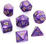 7 Pieces DND Dice Set for Dungeon a