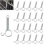 20PCS Spring Latch Hook for Cages M