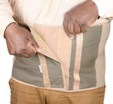 Wonder Care Plus Size Bariatric Abdominal Stomach Binder | Obesity Girdle Belt for Big Men & Women with a Large Belly, Post Surgery Tummy & Waist Compression Wrap (32"-42")