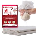 Droposale Muslin Cheese Unbleached Cloth and Making Paneer, Jalebi, Sprouts, Straining Soups and Sauces, Curds Ultra Fine Cheesecloth (Muslin Clothe)