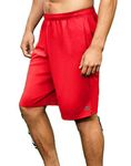 Champion Men's Core Training Short, Team Red Scarlet, Large