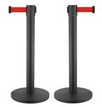 Dolphy Queue Manager with 2 meter Retractable Belt - Set of 2