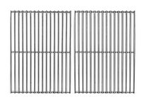 Votenli S6666B (2-Pack) 19" Stainless Steel Cooking Grid Grates for Bakers and Chefs ST1017-012939, ST1017-012939,Brinkmann 810-8401-S, 810-8532-F, 810-8534-S,Broil-Mate, Charmglow, Gas Grill