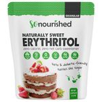 Erythritol Sweetener Granular (2.27 KG / 80 OZ) No Calorie Sweetener, Non-GMO, Natural Sugar Substitute