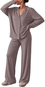 Trendy Queen Women Pajamas Set Sleepwear Fall 2 Piece Soft Lounge Pjs