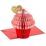 Hallmark Paper Wonder Pop Up Valentines Day Card (Honeycomb Cupcake)
