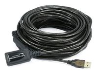 Monoprice 49-Feet 15M USB 2.0 A Male to A Female Active Extension/Repeater Cable (107532)