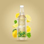 Mapro Lounge Mojito Lemon and Mint Cocktail Mixer Mocktail Fruit Syrup - 1L |Contains Real Fruit Juice| Gluten Free| Zero Cholestrol