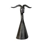 Hand Forged Animal Head Candle Snuf