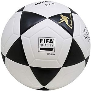 MIKASA Ball Pro 5 Ft-Foot-Volleyball, Black/White, 5–1301