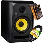 KRK Rokit 5 Generation 3 RP5G3-NA Powered Studio Monitor, Black, Single Speaker