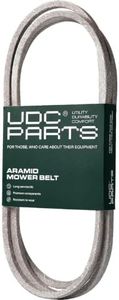 UDC Parts 4220 Belt Replacement for Swisher / 74 in. Length x 0.5 in. Width/Aramid Cord / FC10544BSXP FC10544BS FC10544CL FC11544BS FC11544CL FCE11544BS FC12544BS T11544EC POL11544D POL11544DEX