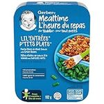 GERBER LIL' ENTRÉES Pasta Stars in Meat Sauce with Green Beans, Toddler Food, Meal, 12+ months, 192g, 8 Pack