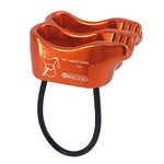 NewDoar Climbing Abseiling Belay Device Professional ATC Rappelling Descender 25KN V-grooved Safety Equipment