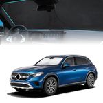 INSAUTO for GLC Windshield Sunshade Foldable Sun Shade Custom-fit for Mercedes Benz 2016-2022 GLC SUV GLC300 Windshield Cover Car Front Window Sun Visor Shield Keeps Your Vehicle Cool Accessories