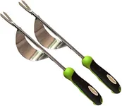 Garden Guru Dandelion Weeder Tool with Ergonomic Handle - Stainless Steel Weed Puller for Planting, Weeding, Flower and Vegetable Care in Lawn Garden Yard | Rust Resistant (Fulcrum 2 Pack)