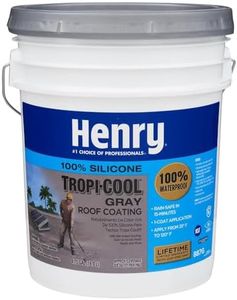Henry 887G Tropi-Cool Gray HE887G018 100% Silicone Reflective Roof Coating 4.75 gal.
