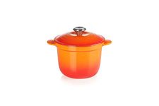 Le Creuset Enameled Cast Iron Rice Pot with Stoneware Insert, 18cm, Volcanic, 41110180900460, 2.25 qt.