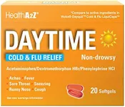 HealthA2Z® Daytime | Cold & Flu Medicine | Powerful Multi-Symptom Daytime(20 Softgels) (Daytime Cold & Flu Medicine (20 Count Pack of 1))