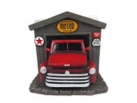 DWK Vintage Red Pickup Truck Kitchen Table Decorative Napkin Holder | Unique Napkin Holders for Tables | Dining Table Centerpiece Kitchen Accessories - 10"