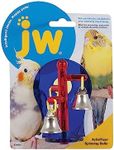 JW Pet 31043 Insight Spinning Bells Bird Toy, Assorted, 3.5 in