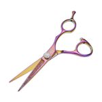 Shogun Rosa Japanese 440C Steel Hairdressing Scissors - Professional Barber Salon Shear for Hairdressers, Barbers, and Salon Use