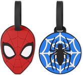 Peers Hardy - Disney Marvel Spiderman Red & Blue 2 Piece Luggage Tags