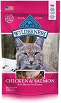 Blue Buffalo Wilderness Grain Free Soft-Moist Cat Treats, Chicken & Salmon 2-oz Bag