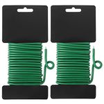 Shintop Tomato Plant Ties,32.8 Feet Soft Green Garden Wire for Climbing Plants,Vines,Shrubs and Flowers,Tree Ties