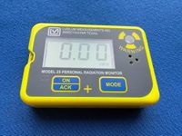 Ludlum Model 25 Personal Radiation Monitor Detector Dosimeter Geiger Counter